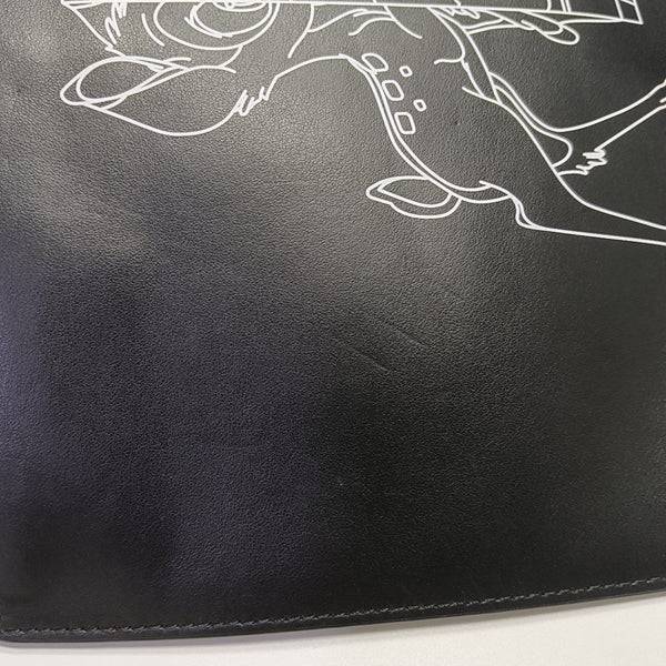 Calfskin Clutch Black