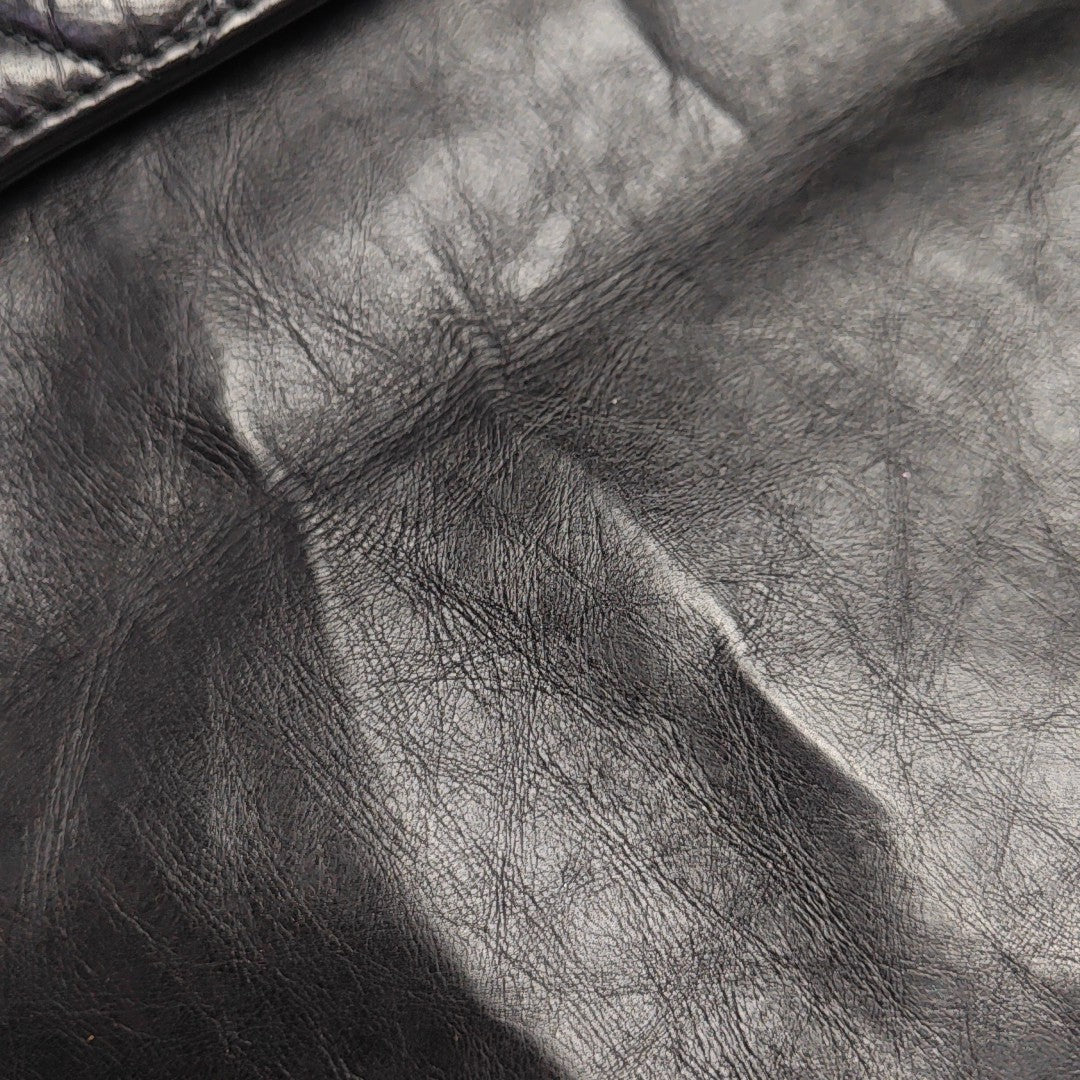 Quilted Calfskin Black