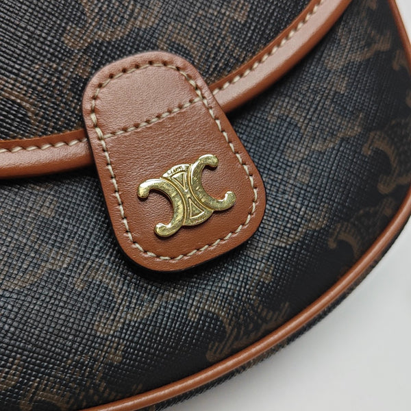 BESACE Coated Canvas Brown