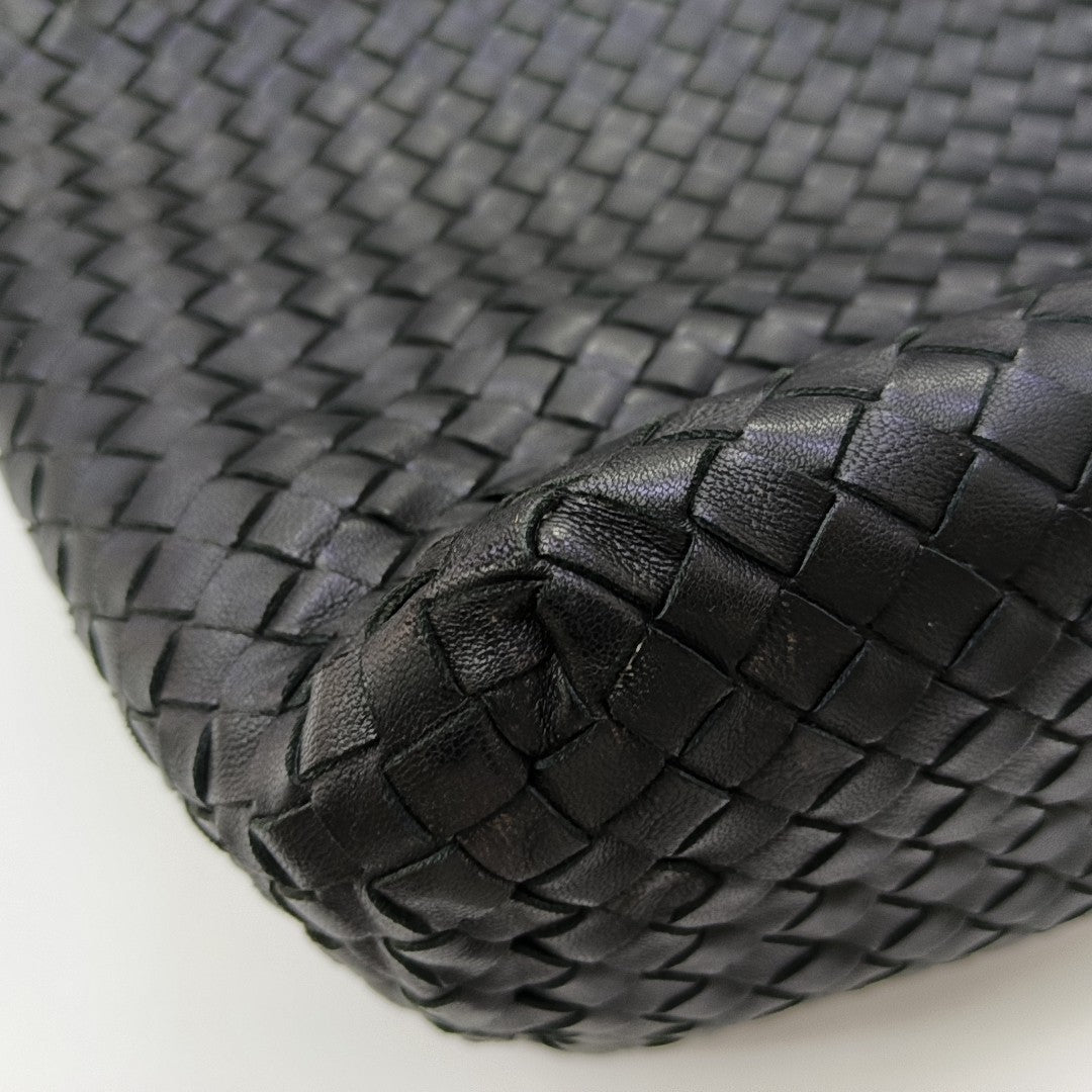 Lambskin Tote Bag Black