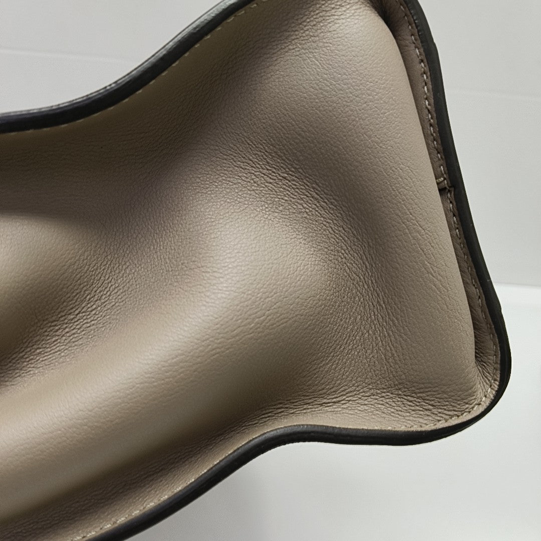 Peekaboo Medium Calfskin Gray