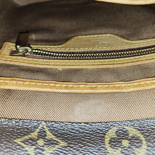 VINTAGE VAVIN PM Monogram Coated Canvas Brown