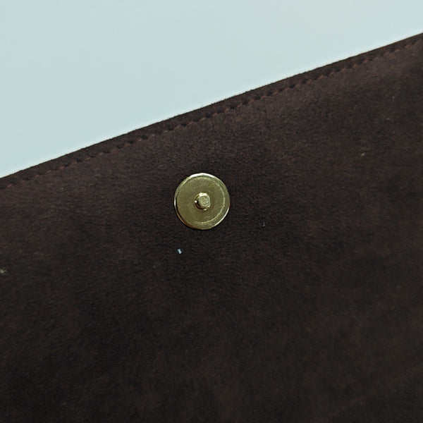 Lily Monogram Coated Canvas Brown