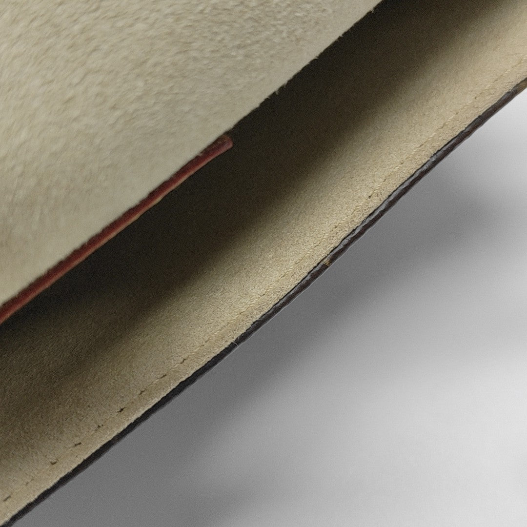 SAUMUR BB Monogram Coated Canvas Brown
