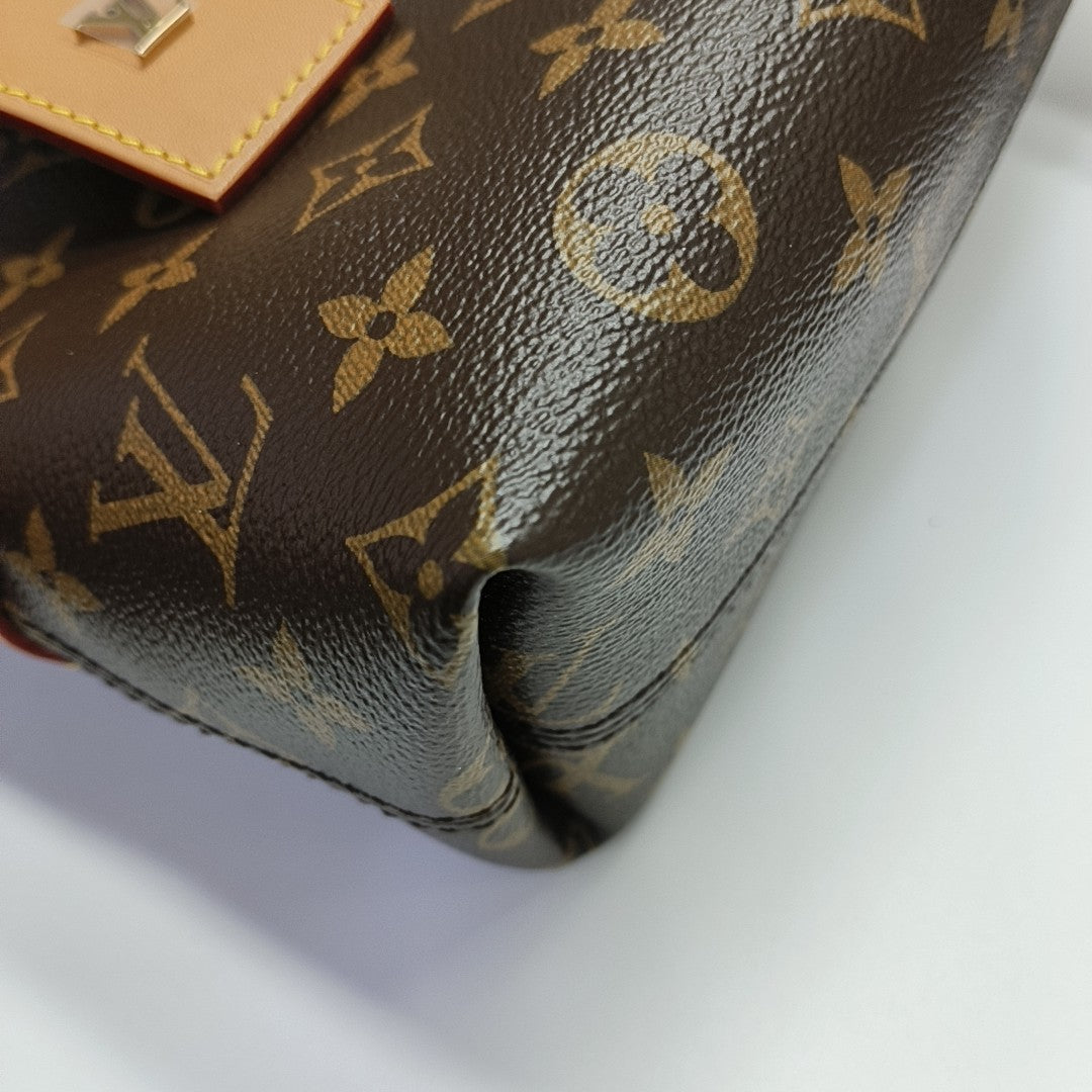 CARRYALL MM Monogram Coated Canvas Brown