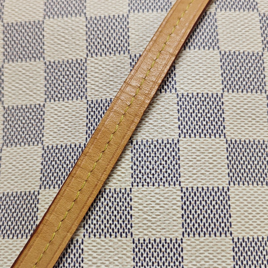 ACCESSOIRES GM Damier Azur Coated Canvas White