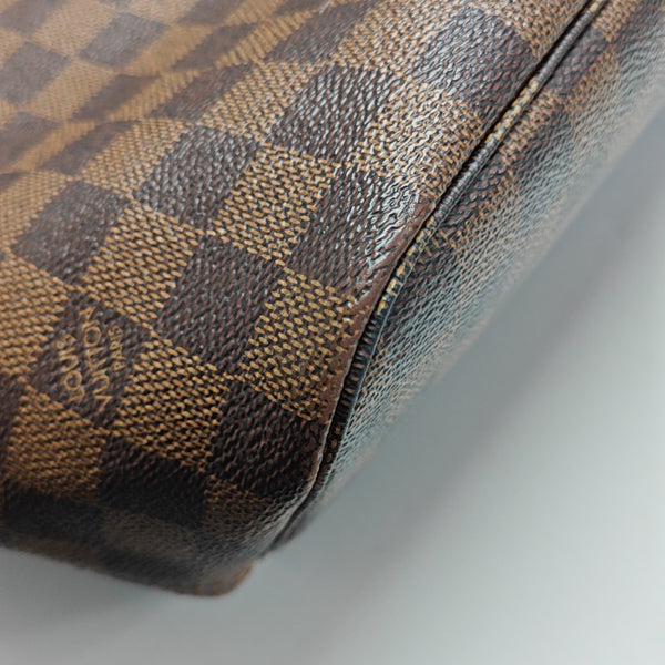 NEVERFULL MM Damier Ebene Coated Canvas Brown