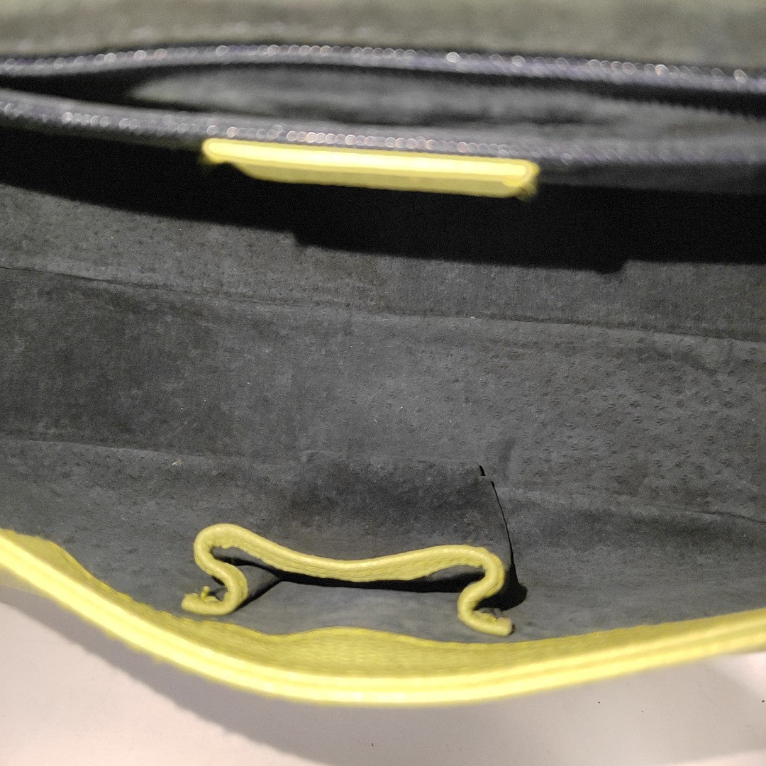 BVLGARI Calfskin Green