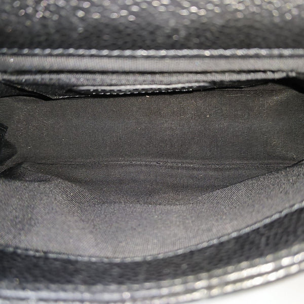 SO BLACK Quilted Grained Calfskin Black