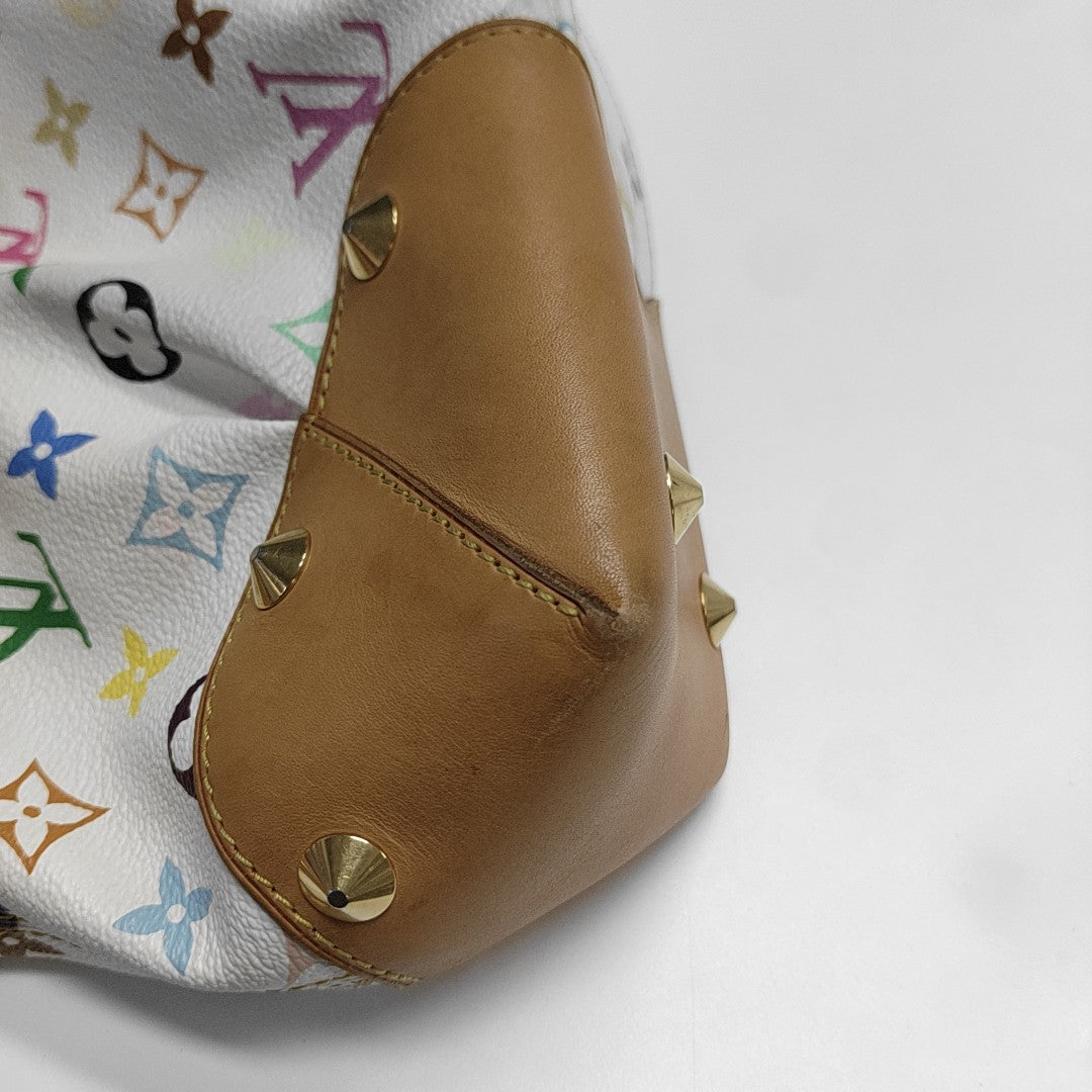 LV × TM JUDY MM Monogram Coated Canvas White