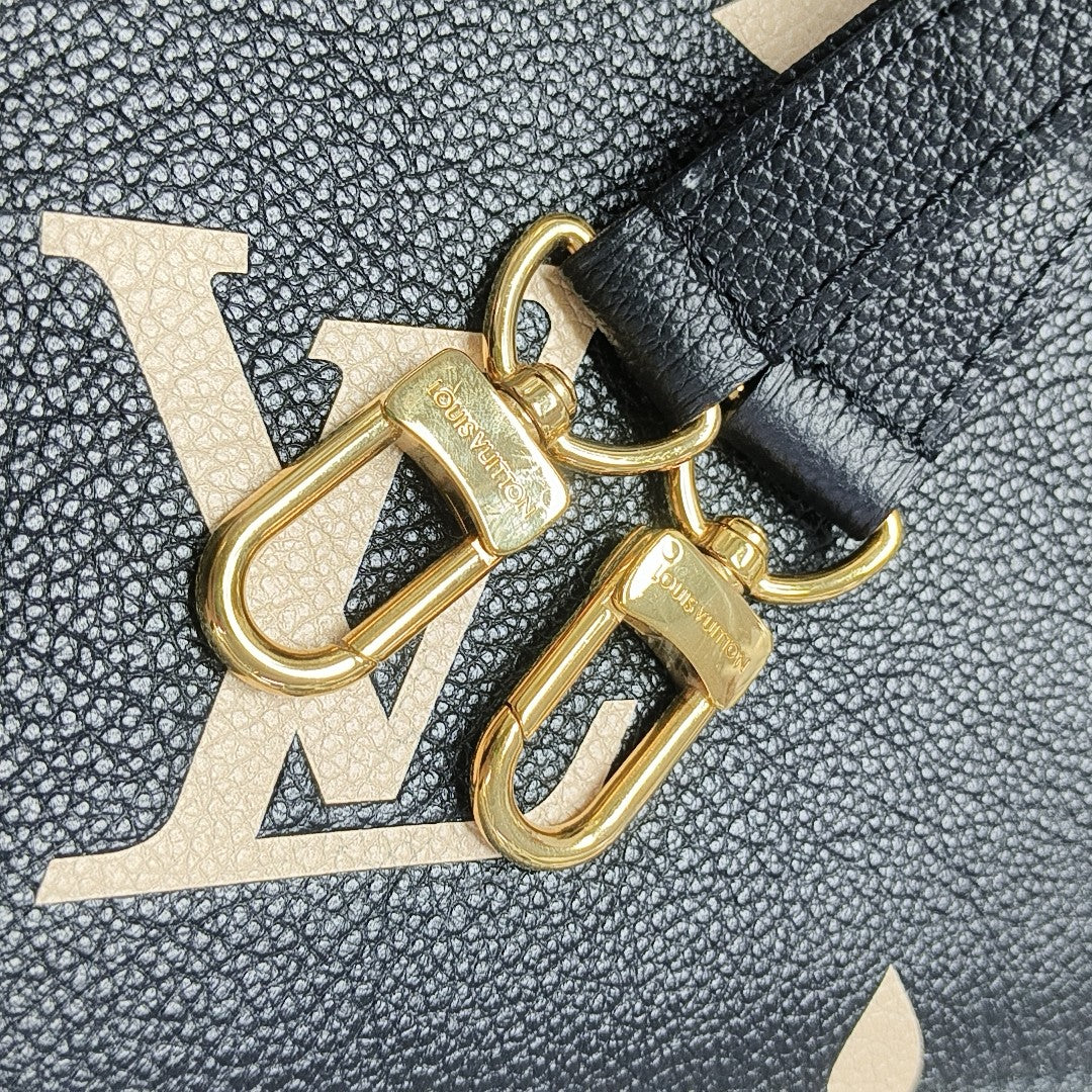 MÉTIS MM Monogram Calfskin Black