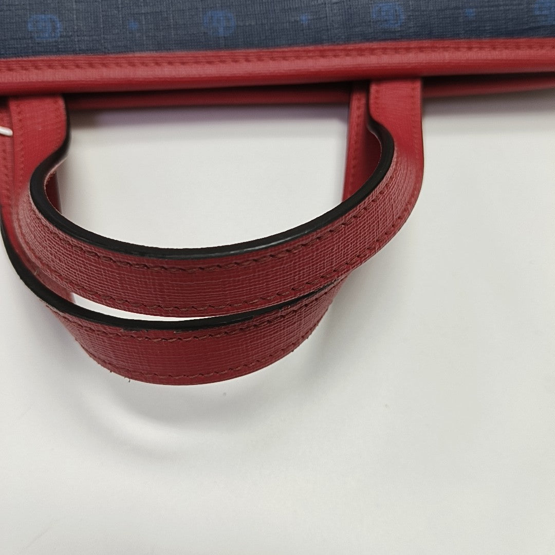 GG Supreme Coated Canvas Blue