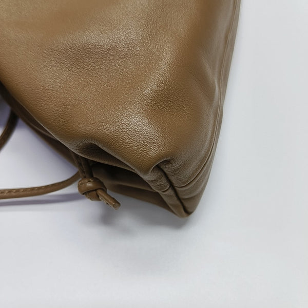 Authenticated pre-owned  The Pouch Mini Calfskin Brown - Shoulder Bag at Looply