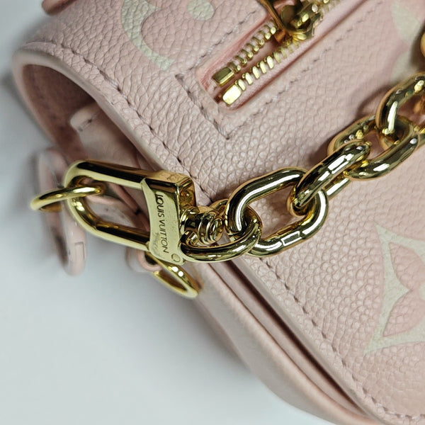 MÉTIS EAST WEST Monogram Calfskin Pink