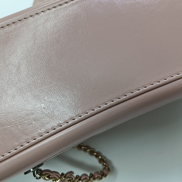 GABRIELLE Medium Quilted Calfskin Pink