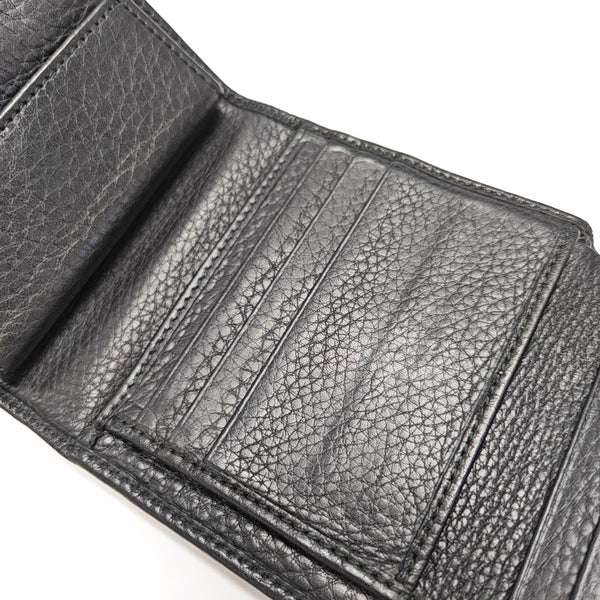 Soho Calfskin Black Wallet