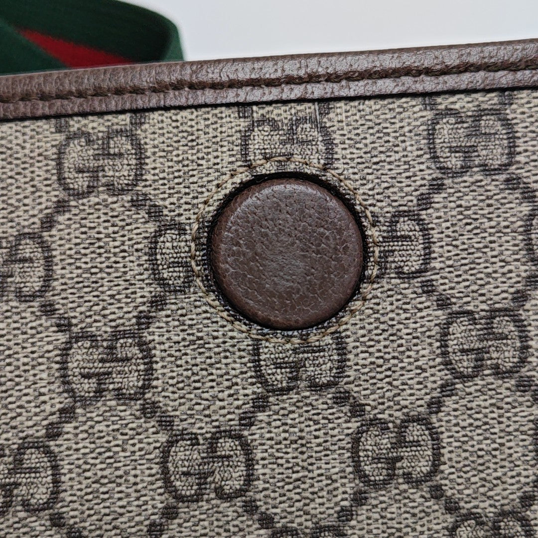 Neo Vintage Small Monogram Coated Canvas Beige