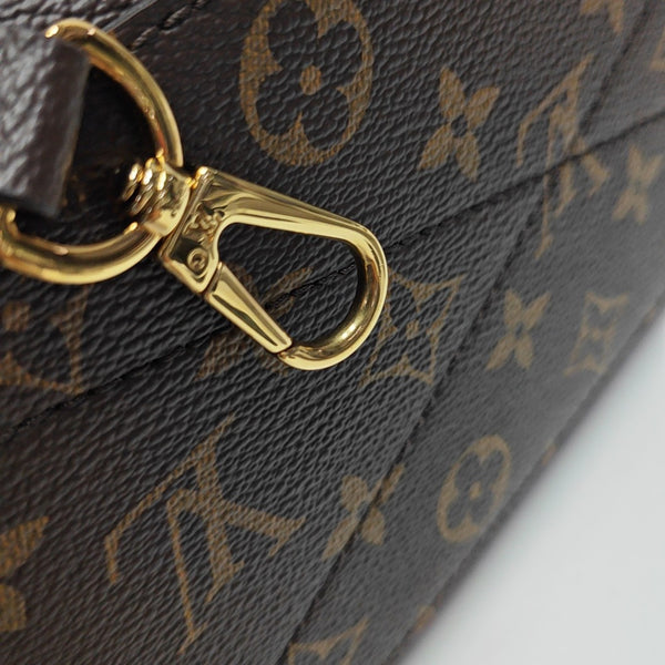 MONTAIGNE Monogram Coated Canvas Brown