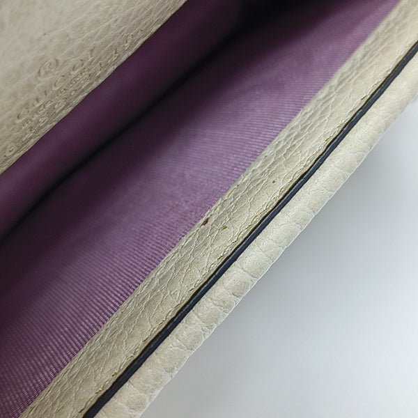 Dionysus Super Mini Calfskin White