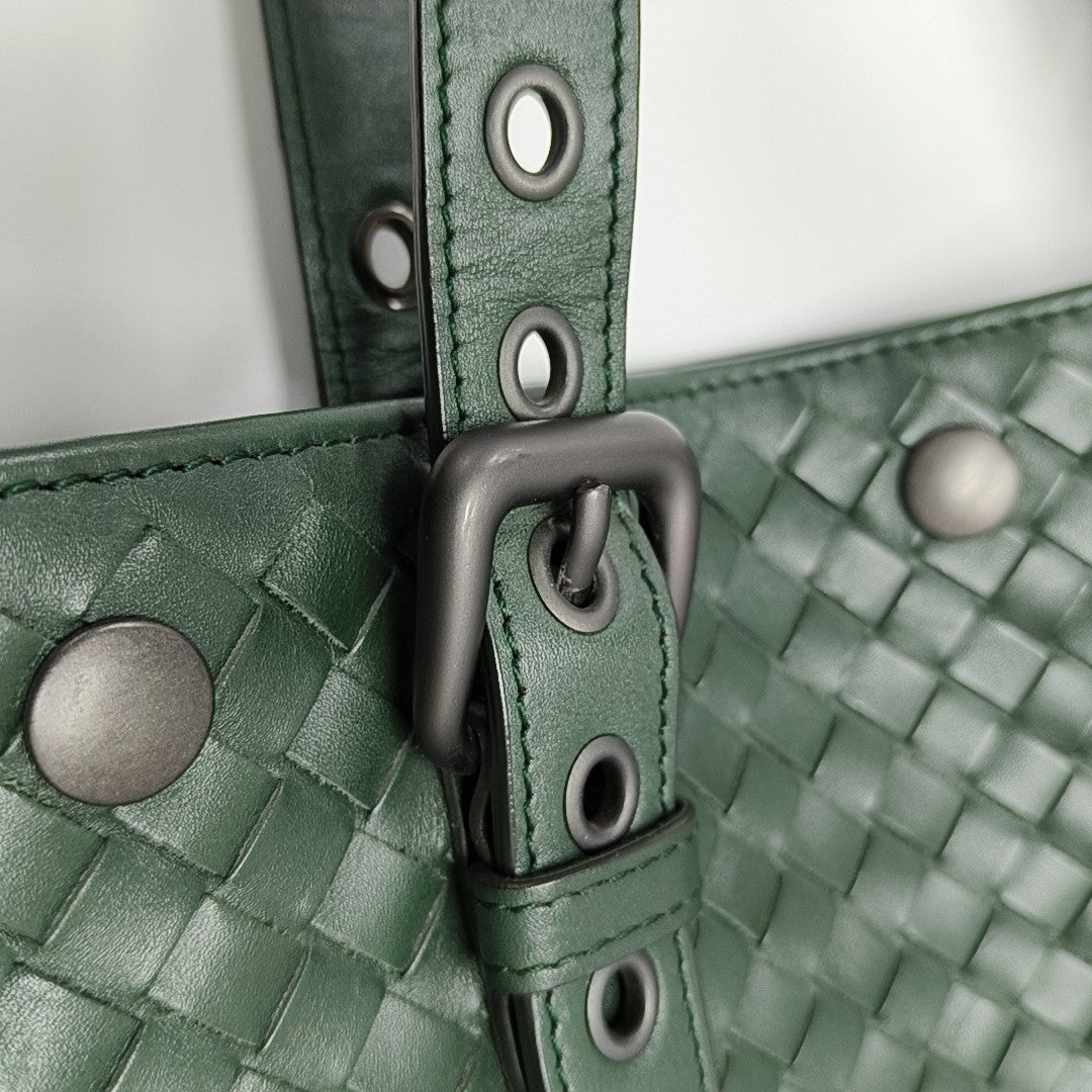 Calfskin Shoulder Bag Green