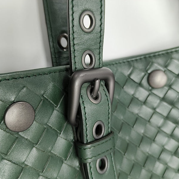 Calfskin Shoulder Bag Green