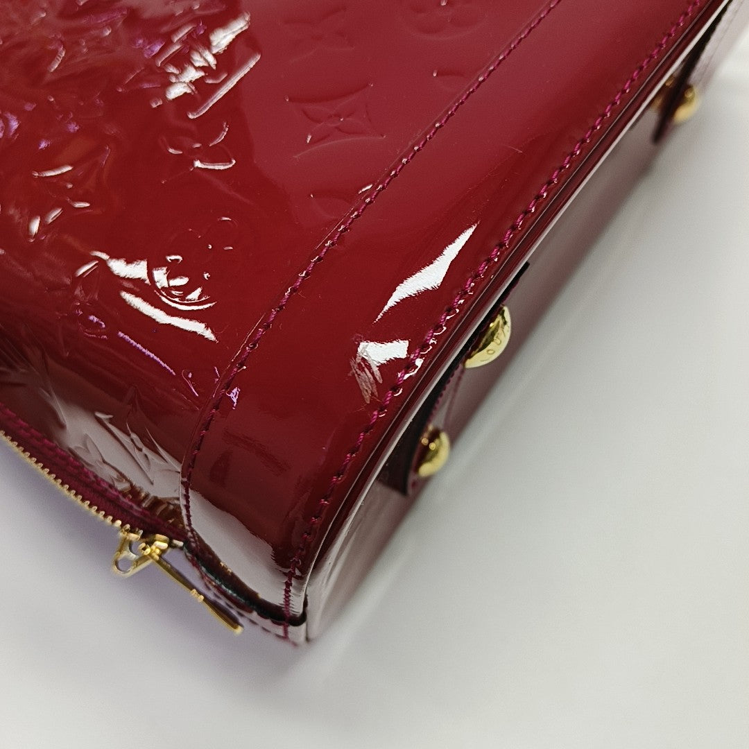 ALMA PM Patent Leather Red