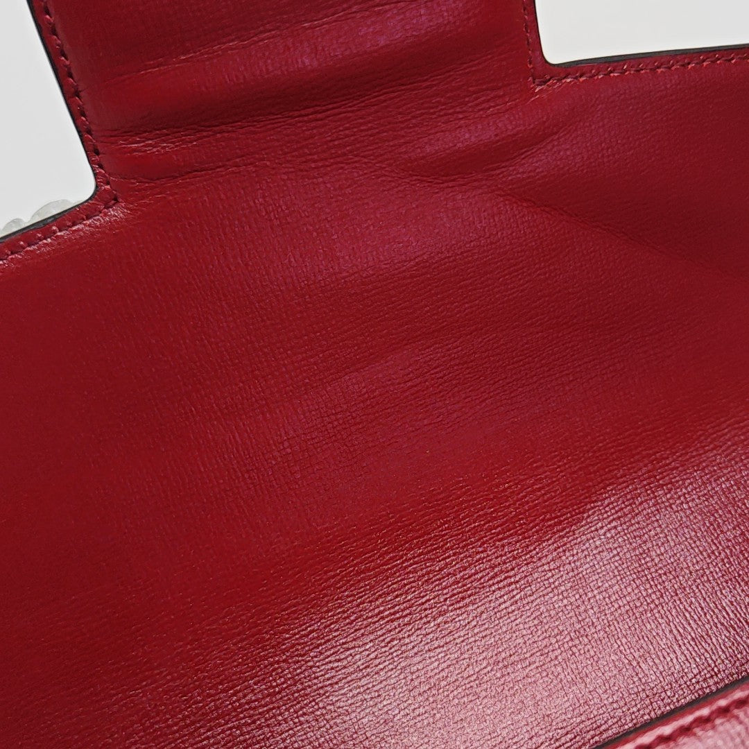 Horsebit 1955 Medium Calfskin Red