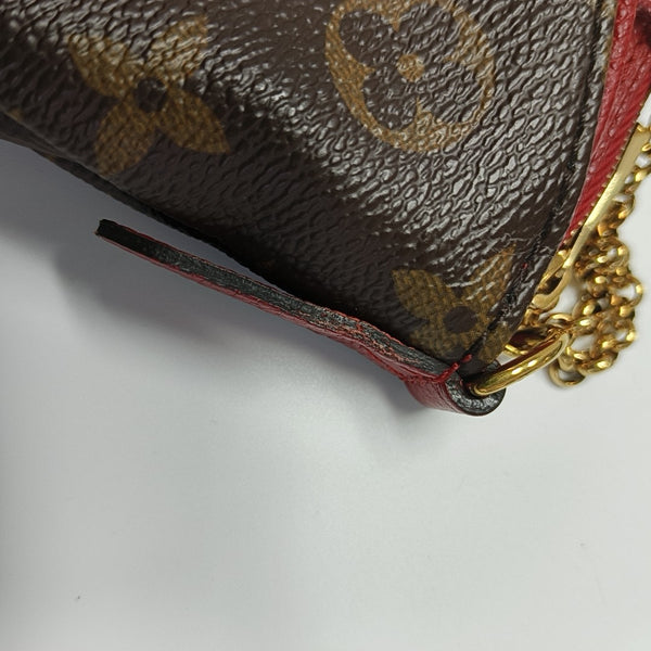 PALLAS BB Monogram Coated Canvas Brown