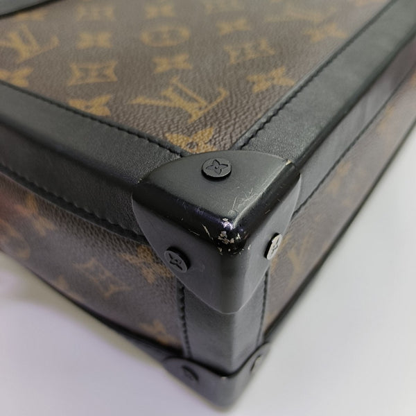 SOFT TRUNK Monogram Coated Canvas Brown