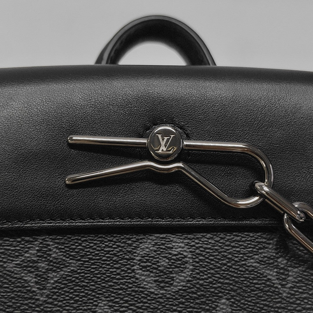 STEAMER Extra Small Monogram Coated Canvas Black