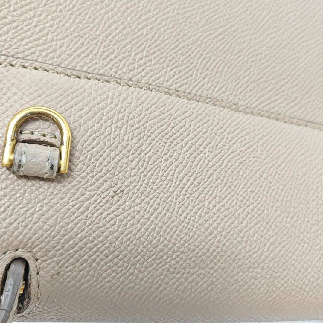 BELT Nano Calfskin Beige