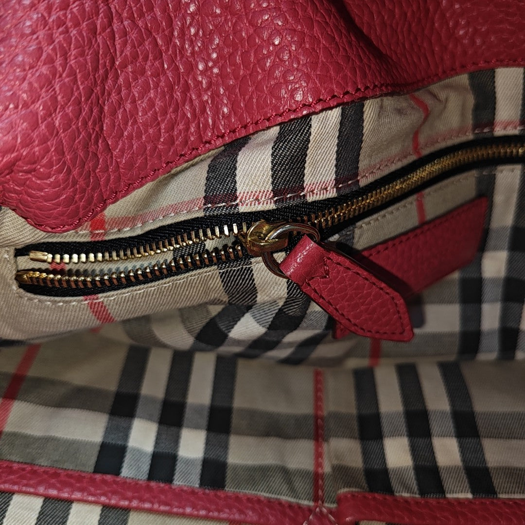 Baynard Medium Calfskin Red