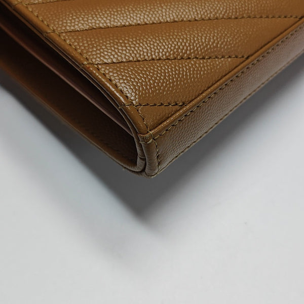 MONOGRAM Medium Quilted Calfskin Brown