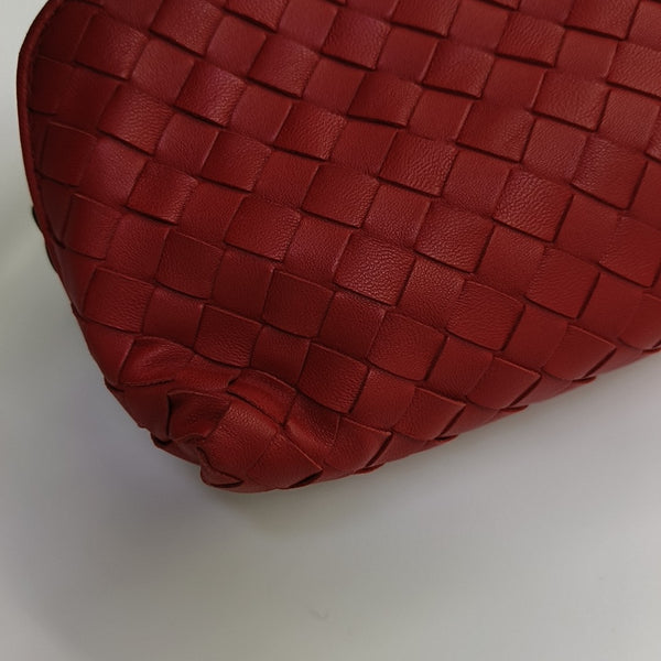 Calfskin Clutch Red