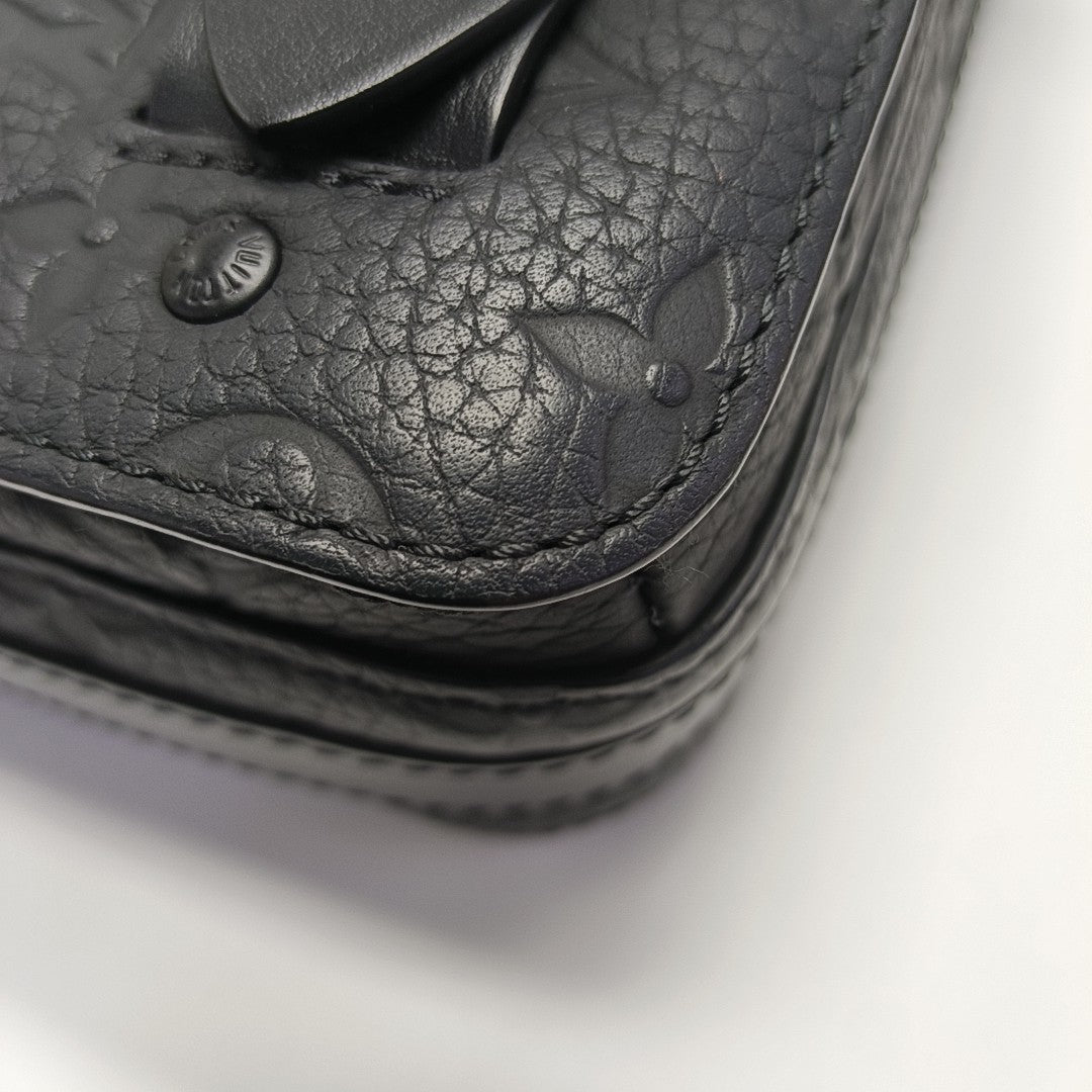 STEAMER Monogram Calfskin Black