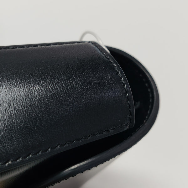 Authenticated pre-owned  TRIOMPHE Mini Calfskin Black - Shoulder Bag at Looply