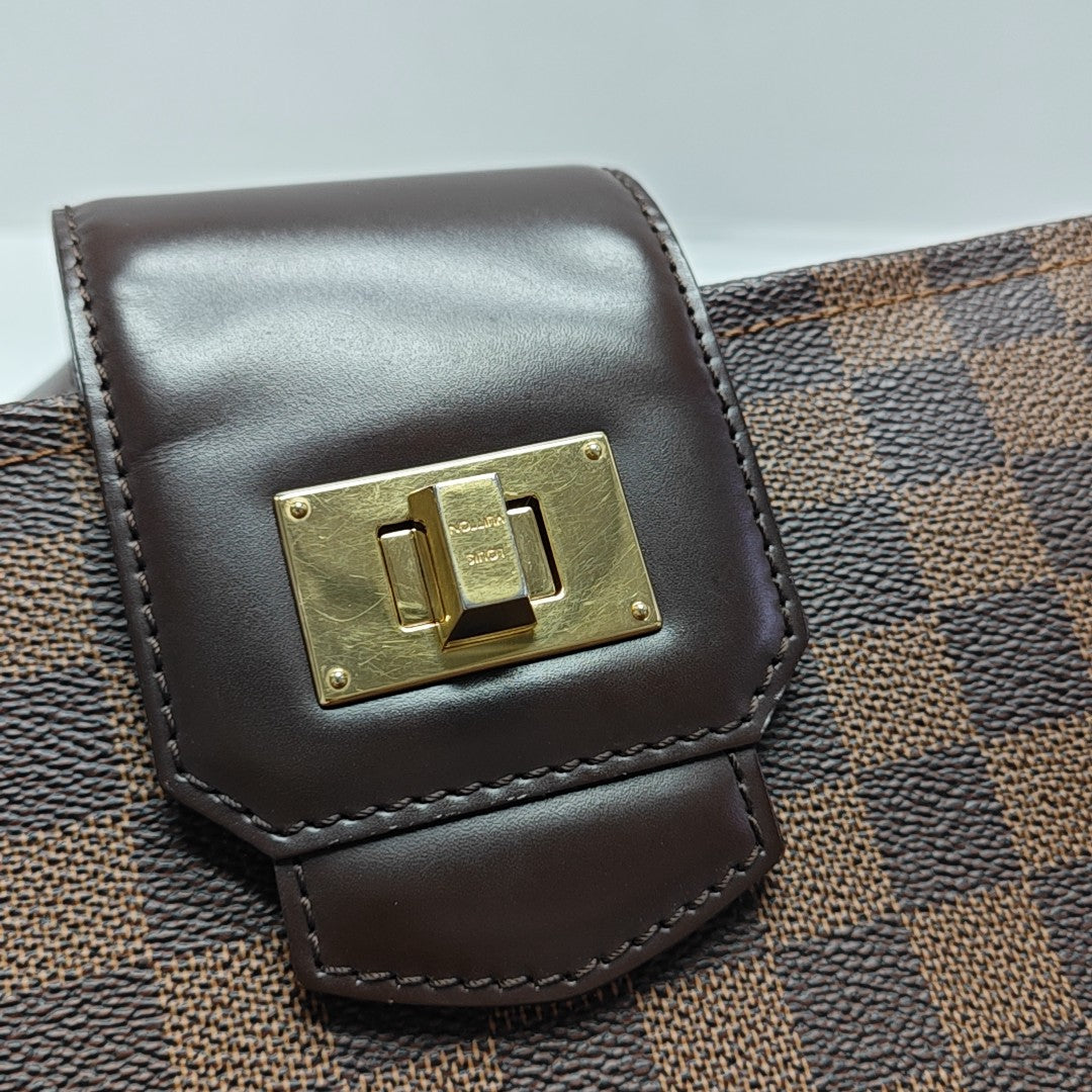 ROSEBERY Damier Ebene Coated Canvas Brown