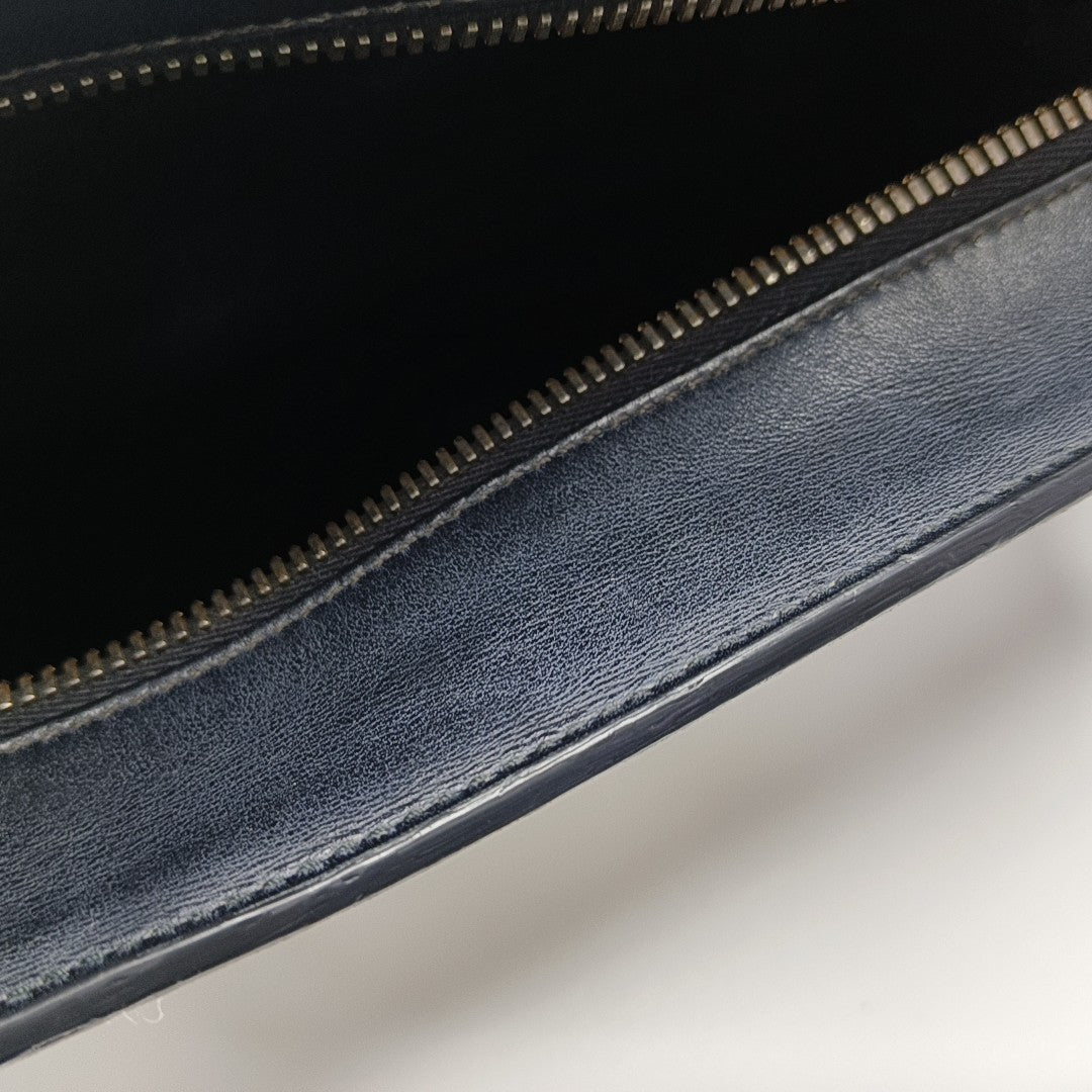 Calfskin Shoulder Bag White