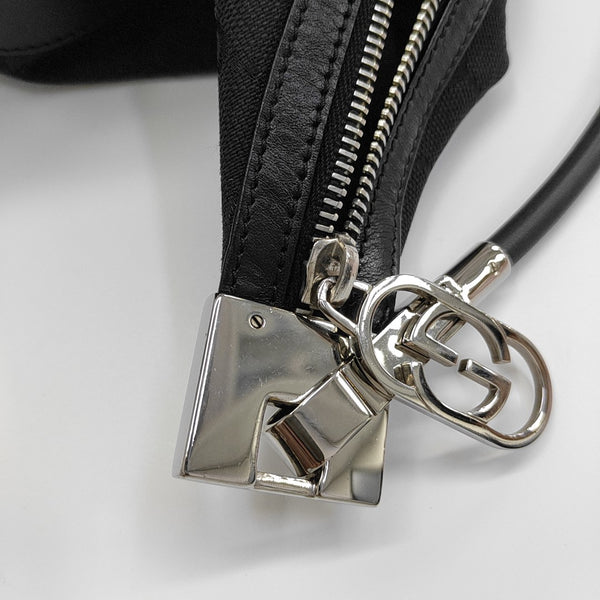 Monogram Canvas Top Handle Bag Black