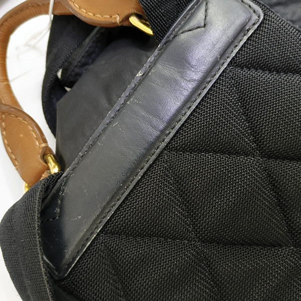 The Rucksack Medium Nylon Black