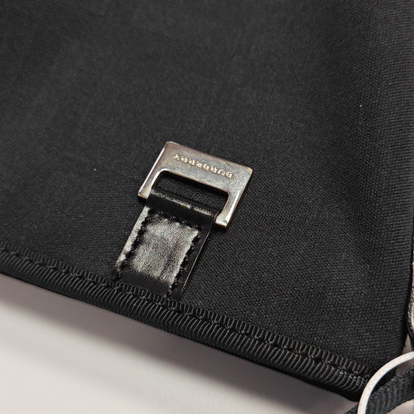 Fabric Shoulder Bag Black