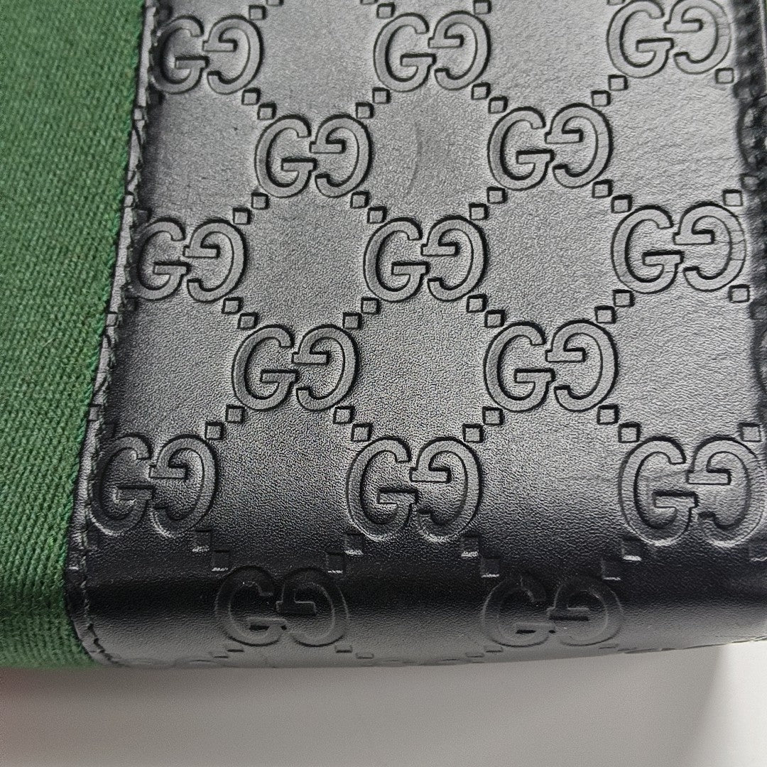 Signature Monogram Calfskin Black