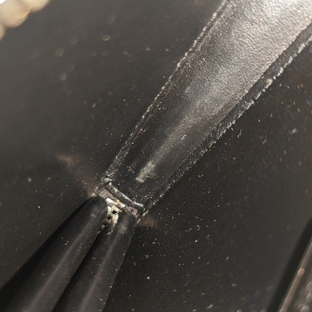 Calfskin Shoulder Bag Mini Black