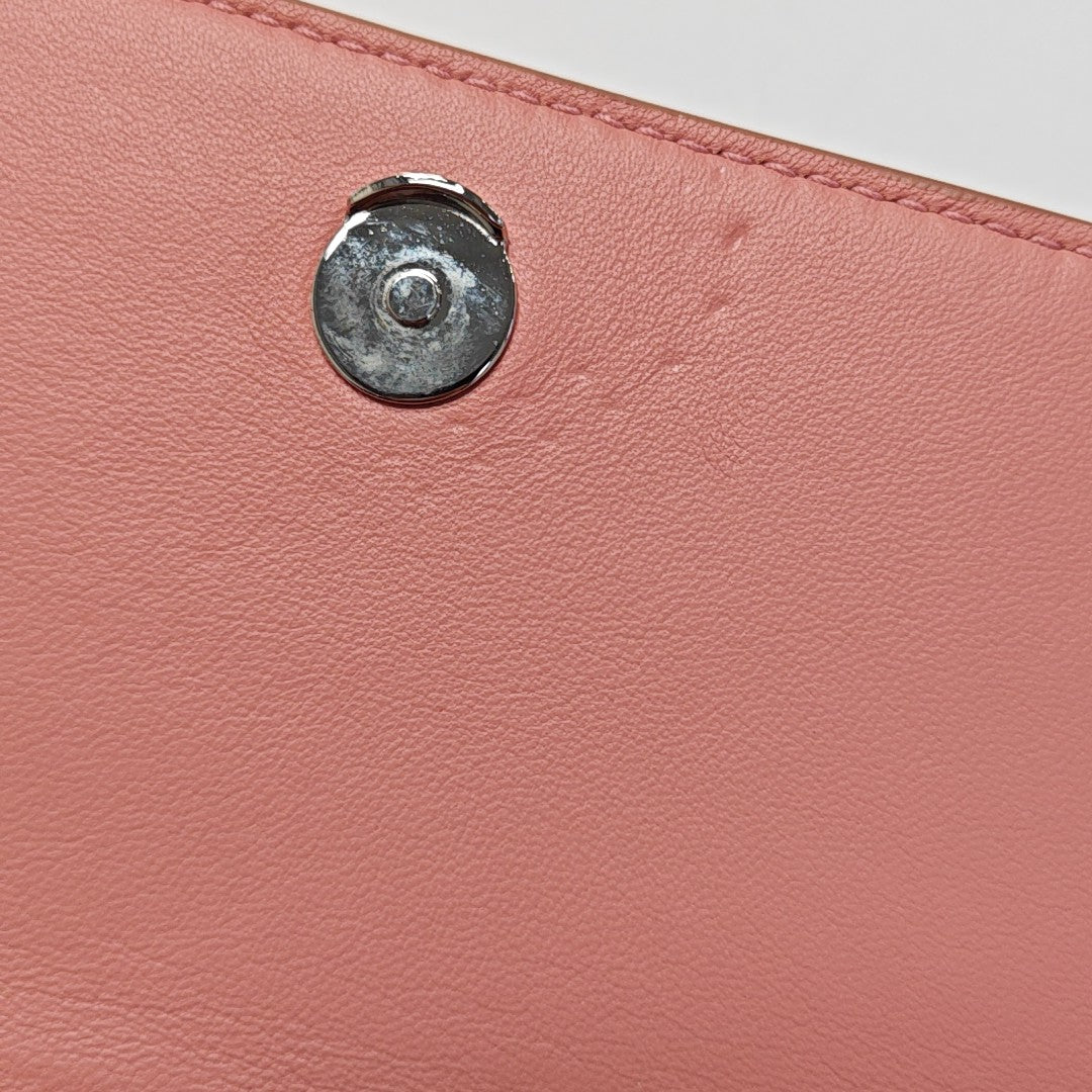 Calfskin Shoulder Bag Pink
