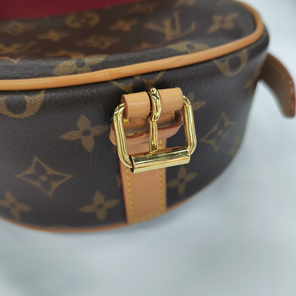 TAMBOURINE Monogram Coated Canvas Brown