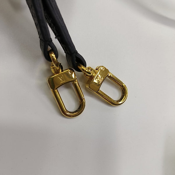 SAC PLAT Mini Monogram Calfskin Black