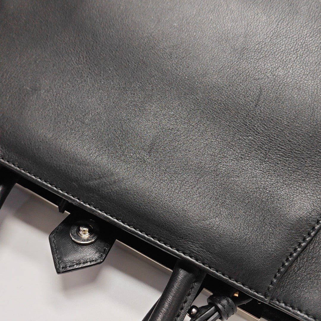 2 Jours Calfskin Black