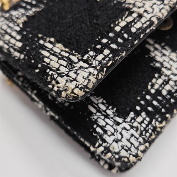 CHANEL 19 Acolchado Lana Multicolor