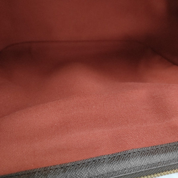 RIVINGTON Damier Ebene Coated Canvas Brown