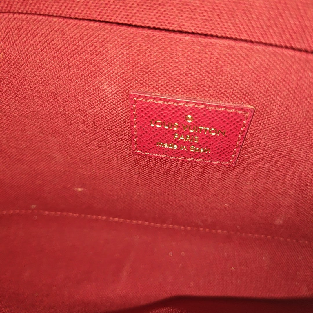 FÉLICIE Monogram Coated Canvas Brown